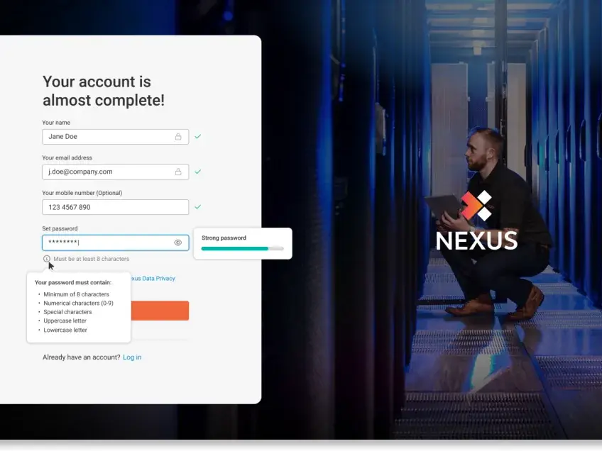 Enterprise Design System — Nexus Platform