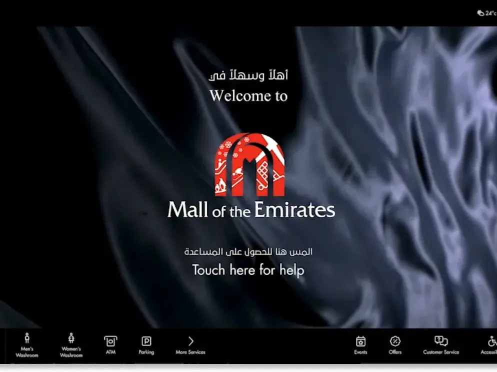 Digital Wayfinder — Expo 2020, DIFC & Mall of the Emirates